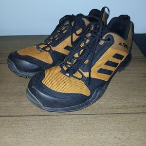 ADIDAS TERREX CONTINENTAL Men’s Size 8.5 Brown Gold TRAIL HIKING SHOES G28407
